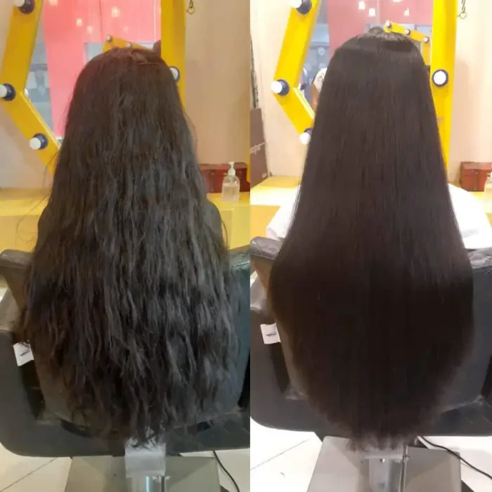 Premium makeover result at JazzUp Salon